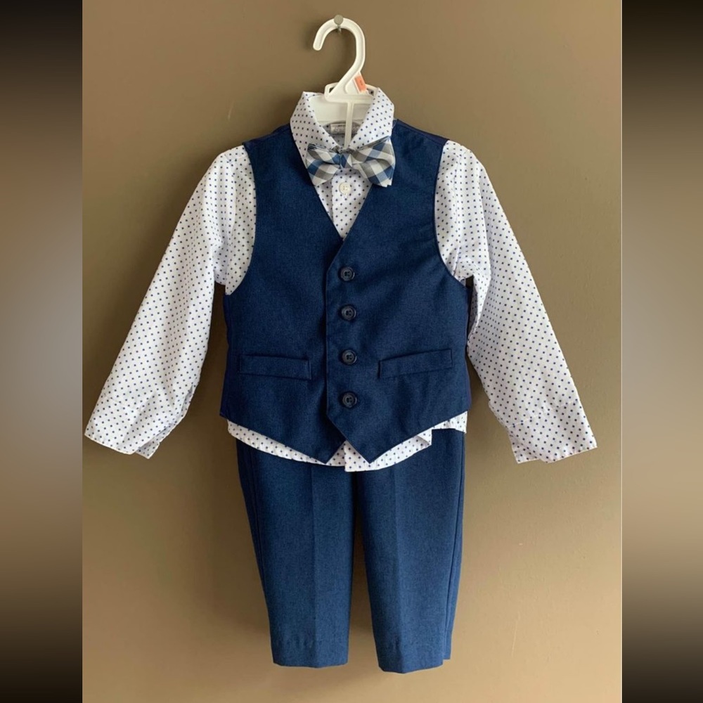 Boys Size 2T Navy Suit